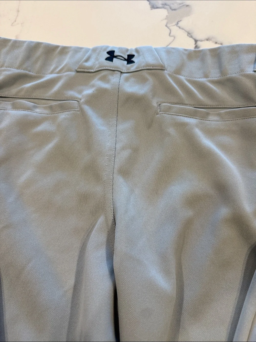 Under Armour baseball pants youth kids XL Light Gray Athletic style 1374382